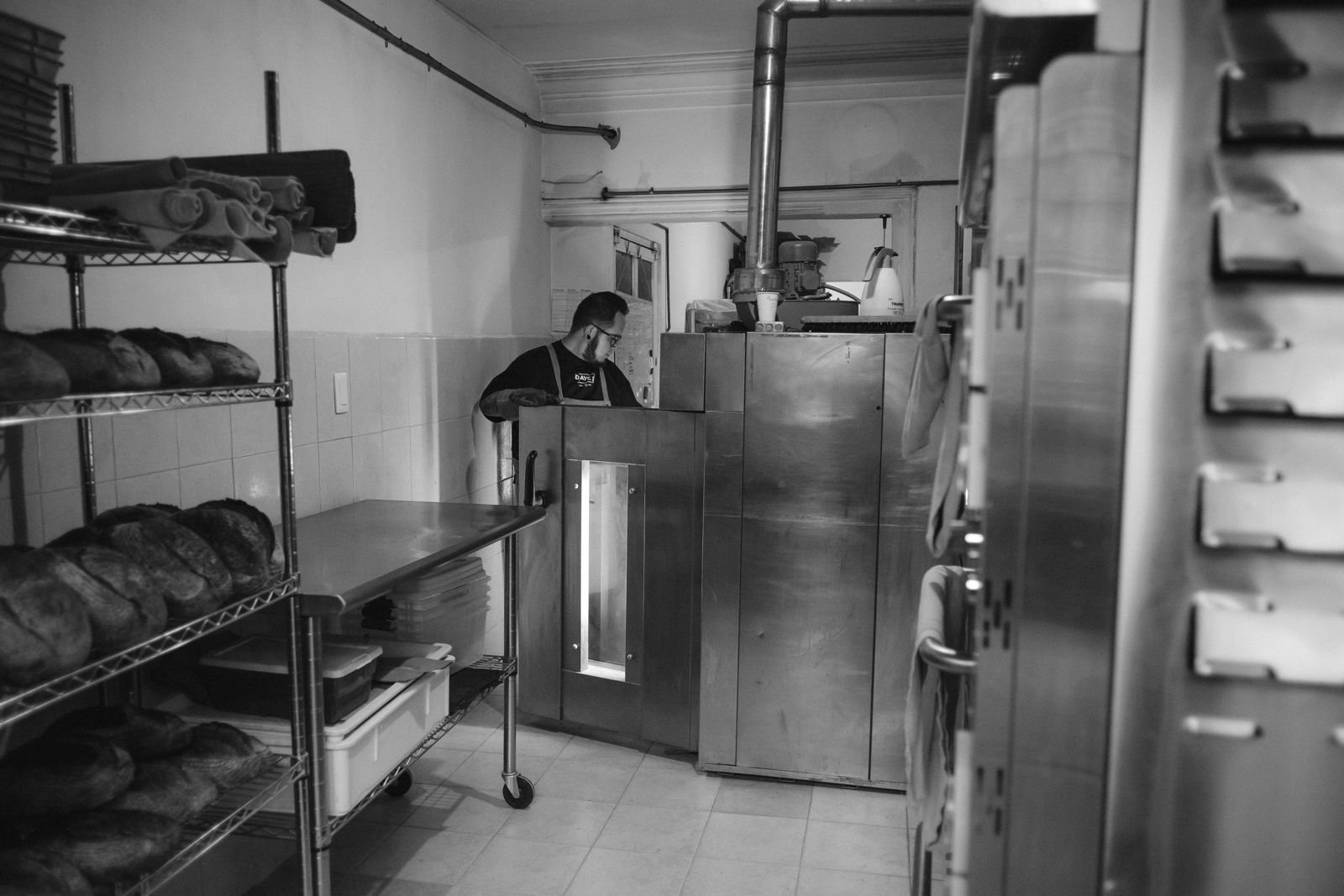 El equipo y el horno